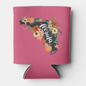 Rafraîchisseur Pour Canette Citrus rose Floride État de Floride Silhouette (Devant)