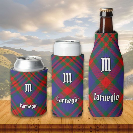 Rafraîchisseur Pour Canette Clan Carnegie Tartan