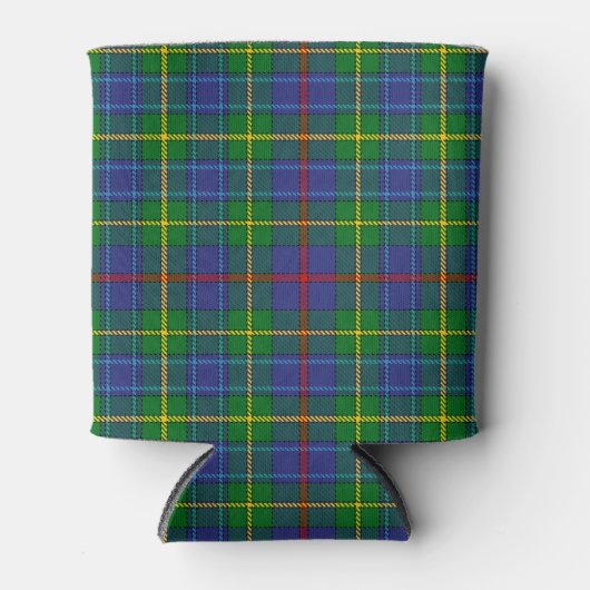 Rafraîchisseur Pour Canette Clan écossais Bailey Tartan Plaid (Devant)
