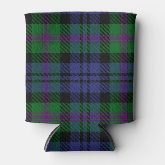 Rafraîchisseur Pour Canette Clan écossais Baird Tartan Plaid (Devant)
