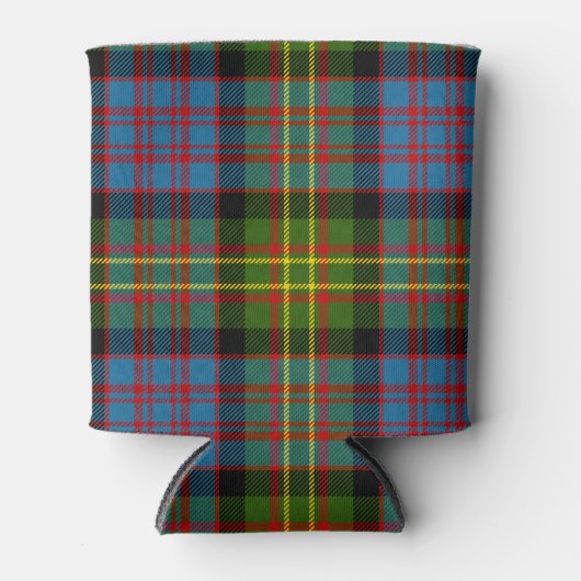 Rafraîchisseur Pour Canette Clan écossais Bowie Tartan Plaid (Devant)