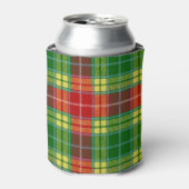 Rafraîchisseur Pour Canette Clan écossais Buchanan Tartan Plaid (Can devant)
