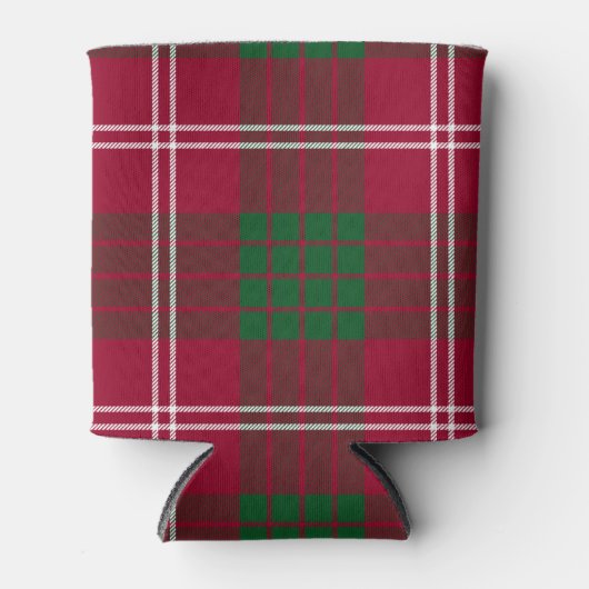 Rafraîchisseur Pour Canette Clan écossais Crawford Tartan Plaid (Devant)