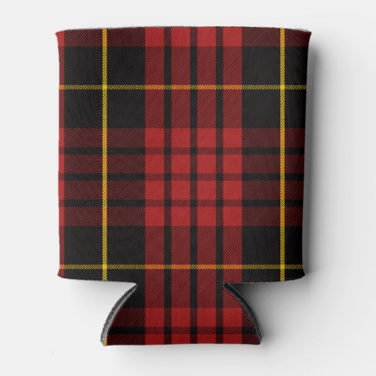 Rafraîchisseur Pour Canette Clan écossais MacQueen Tartan Plaid (Devant)