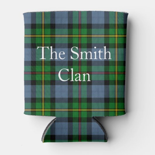 Rafraîchisseur Pour Canette Clan écossais Smith Tartan Plaid Can Cooler (Devant)