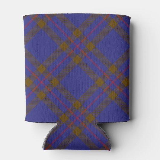 Rafraîchisseur Pour Canette Clan Elliot Tartan Moderne Can Cooler (Dos)
