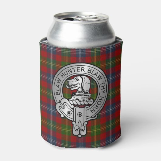 Rafraîchisseur Pour Canette Clan Forrester / Foster Crest & Tartan (Can devant)