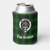 Rafraîchisseur Pour Canette Clan Graham Crest Badge et Tartan (Can Dos)