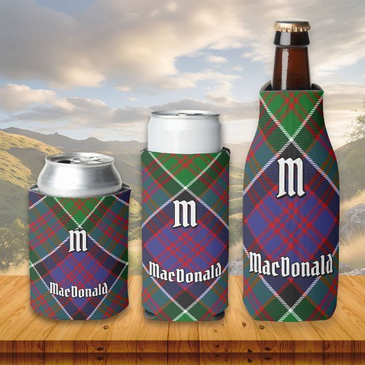 Rafraîchisseur Pour Canette Clan MacDonald de Clanranald Tartan Can Cooler