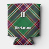 Rafraîchisseur Pour Canette Clan MacFarlane Chasse moderne Tartan (Devant)