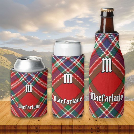 Rafraîchisseur Pour Canette Clan MacFarlane Red Tartan