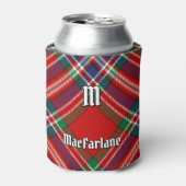 Rafraîchisseur Pour Canette Clan MacFarlane Red Tartan (Can devant)