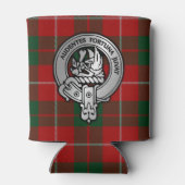 Rafraîchisseur Pour Canette Clan MacKinnon Crest & Tartan (Dos)