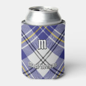 Rafraîchisseur Pour Canette Clan MacPherson Robe Bleue Tartan Can Cooler (Can devant)