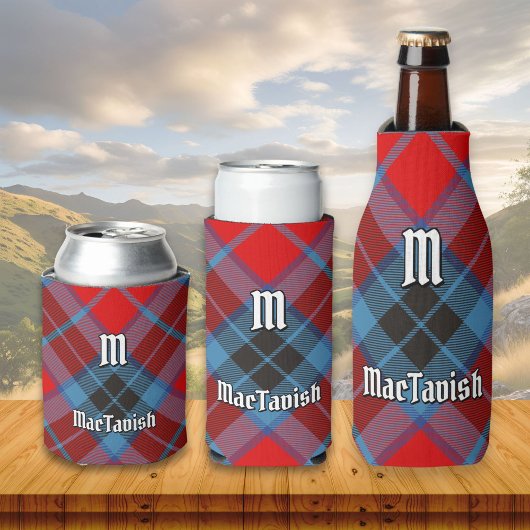 Rafraîchisseur Pour Canette Clan MacTavish Tartan