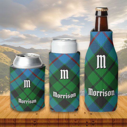 Rafraîchisseur Pour Canette Clan Morrison Chasse Tartan Can Cooler