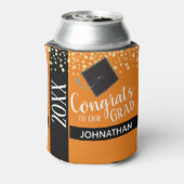 Rafraîchisseur Pour Canette Classe de 2021 Graduation Party Orange (Can Dos)