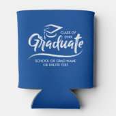 Rafraîchisseur Pour Canette Classe de diplôme de 20XX Votre couleur d'école pe (Dos)