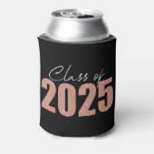 Rafraîchisseur Pour Canette Classe de Parties scintillant or rose de 2025 (Can Dos)