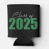 Rafraîchisseur Pour Canette Classe de Parties scintillant verte de 2025 (Dos)