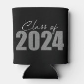 Rafraîchisseur Pour Canette Classe Parties scintillant Argent de 2024 (Dos)