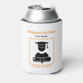 Rafraîchisseur Pour Canette Classe Reunion Black Orange Custom Memento (Can Dos)