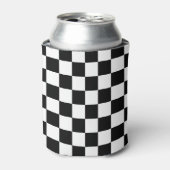 Rafraîchisseur Pour Canette Classic black checkerboard (Can devant)