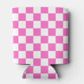 Rafraîchisseur Pour Canette Classic visual pink checkerboard  (Dos)