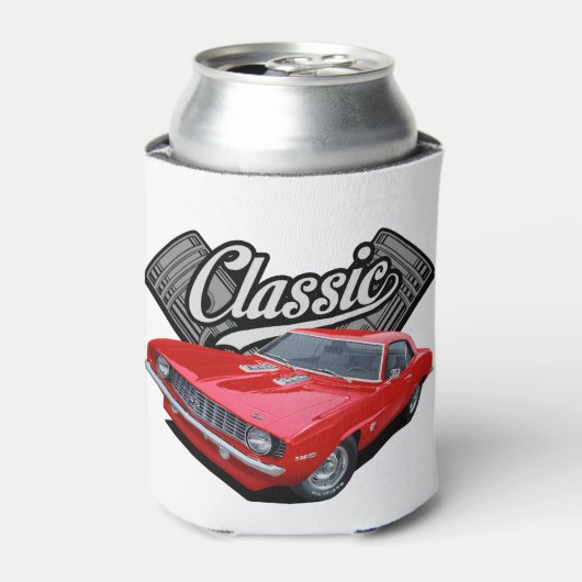 Rafraîchisseur Pour Canette Classique en rouge (Can devant)