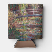 Rafraîchisseur Pour Canette Claude Monet - Eau Lily étang, Harmonie rose (Devant)