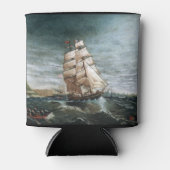 Rafraîchisseur Pour Canette Clipper Ship in New York Harbour 1890 (Devant)