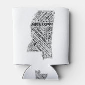 Rafraîchisseur Pour Canette Cloud de l'état du Mississippi (Dos)