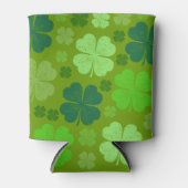Rafraîchisseur Pour Canette Clovers verts, Lucky Clovers, Saint Patrick's Day (Devant)
