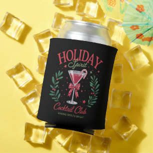 Rafraîchisseur Pour Canette Club de cocktail Esprit des Fêtes Soirée de Noël