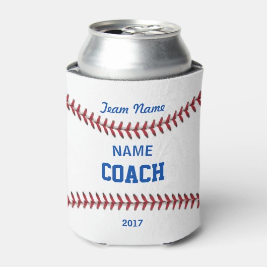 Rafraîchisseur Pour Canette Coach Baseball Sport (Can devant)