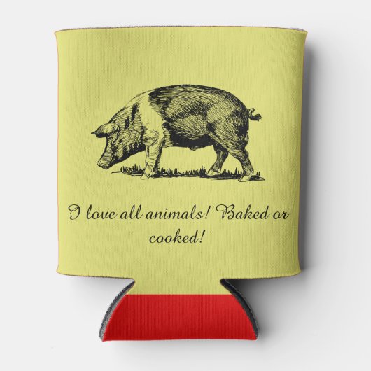 Rafraîchisseur Pour Canette Cochon (Devant)