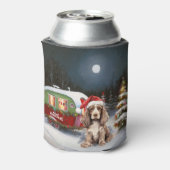 Rafraîchisseur Pour Canette Cocker d'hiver Spaniel Caravan Christmas Adventure (Can Dos)