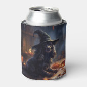 Rafraîchisseur Pour Canette Cocker Spaniel Citrouilles Halloween effrayant (Can devant)