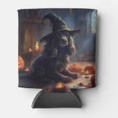 Rafraîchisseur Pour Canette Cocker Spaniel Citrouilles Halloween effrayant (Devant)