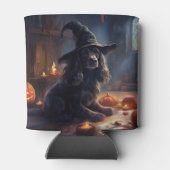 Rafraîchisseur Pour Canette Cocker Spaniel Citrouilles Halloween effrayant (Dos)