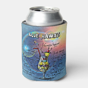 Rafraîchisseur Pour Canette Cocktail Blue Hawaii (#1 sur 12 jeux de recettes d