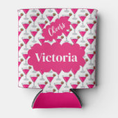 Rafraîchisseur Pour Canette Cocktail rose Nom Chefs (Devant)