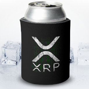Rafraîchisseur Pour Canette Code binaire crypto-monnaie cache XRP Hodlers Cryp