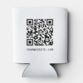 Rafraîchisseur Pour Canette Code QR personnalisable Votre lien de page Web (Dos)