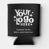 Rafraîchisseur Pour Canette Code QR tendance du logo professionnel (Devant)