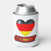 Rafraîchisseur Pour Canette Coeur Allemagne (Can devant)