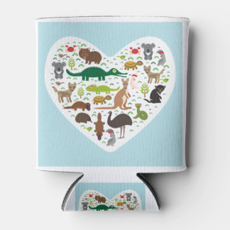 Rafraîchisseur Pour Canette Coeur animal australien