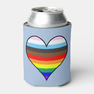 Rafraîchisseur Pour Canette Coeur arc-en-ciel