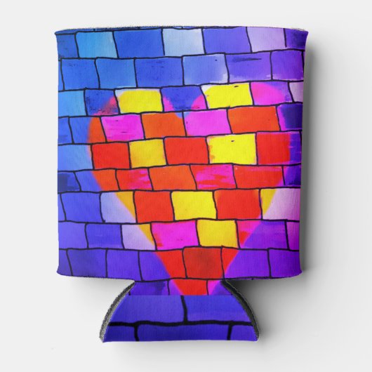 Rafraîchisseur Pour Canette Coeur Art Can Cooler (Devant)