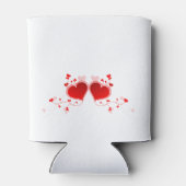 Rafraîchisseur Pour Canette Coeur Conception Mariage Faveur Peuvent Cooler (Dos)